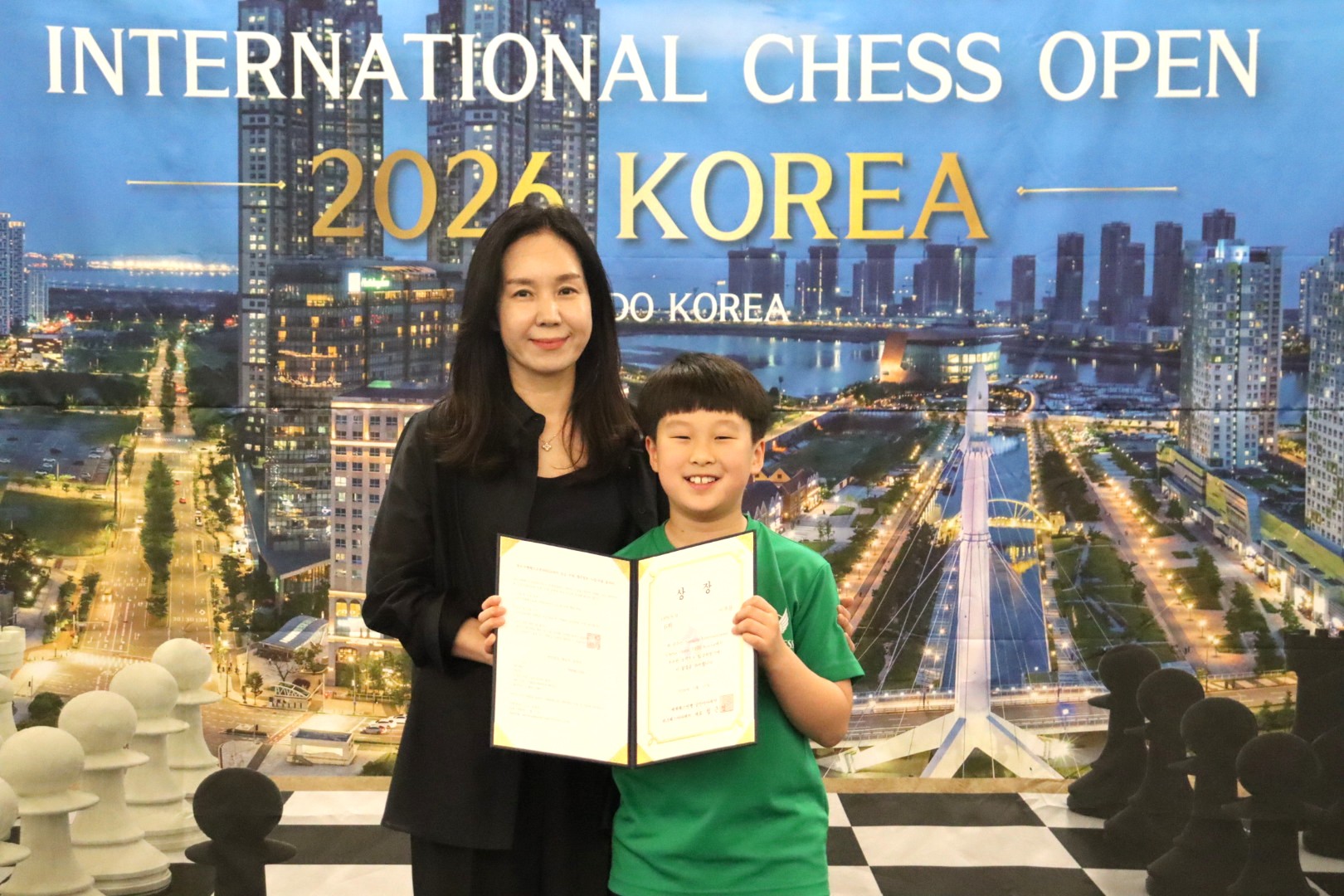 SONGDO INTERNATIONAL CHESS OPEN 2026 KOREA 오픈B 전체6위