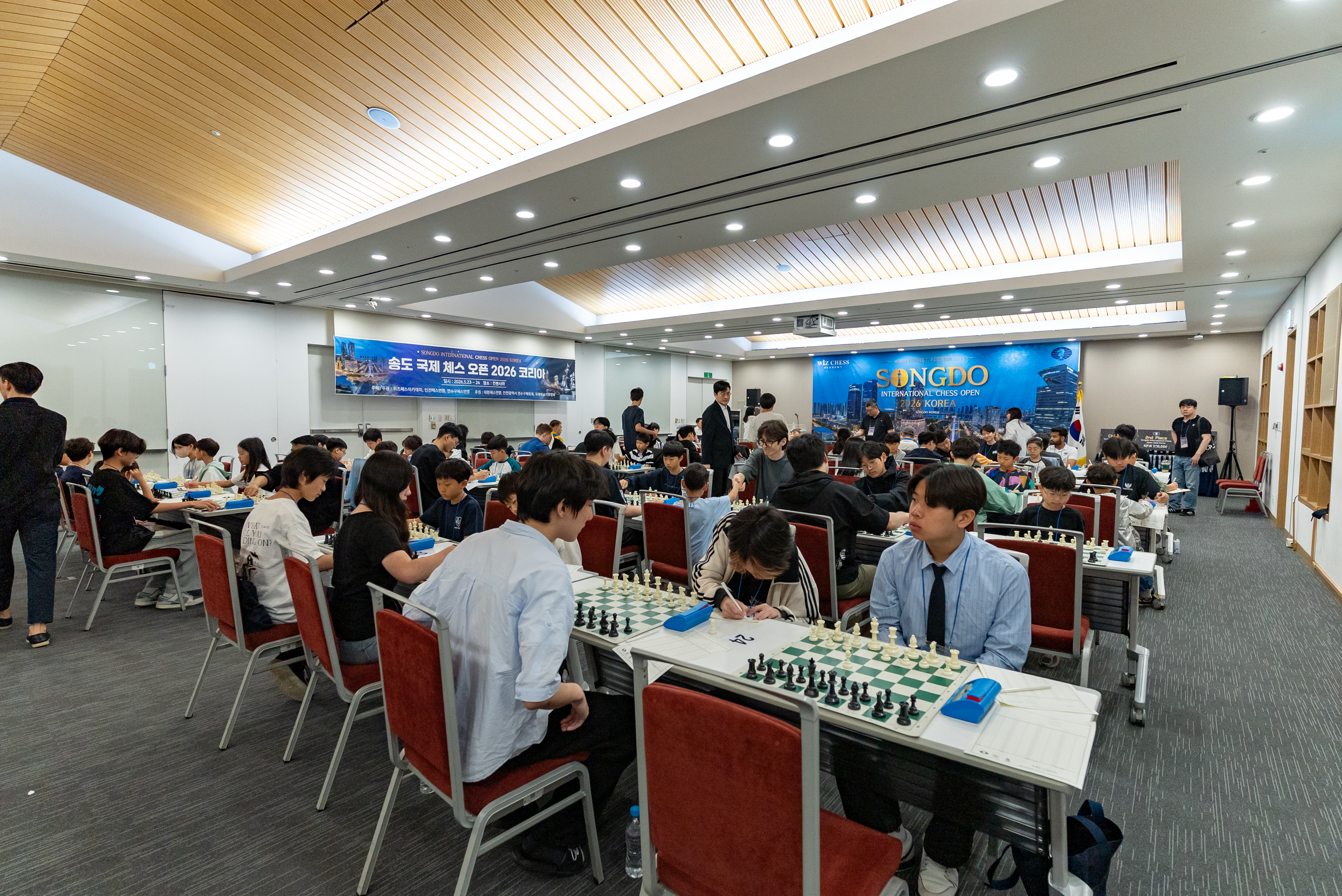 SONGDO INTERNATIONAL CHESS OPEN 2026 KOREA 스케치2
