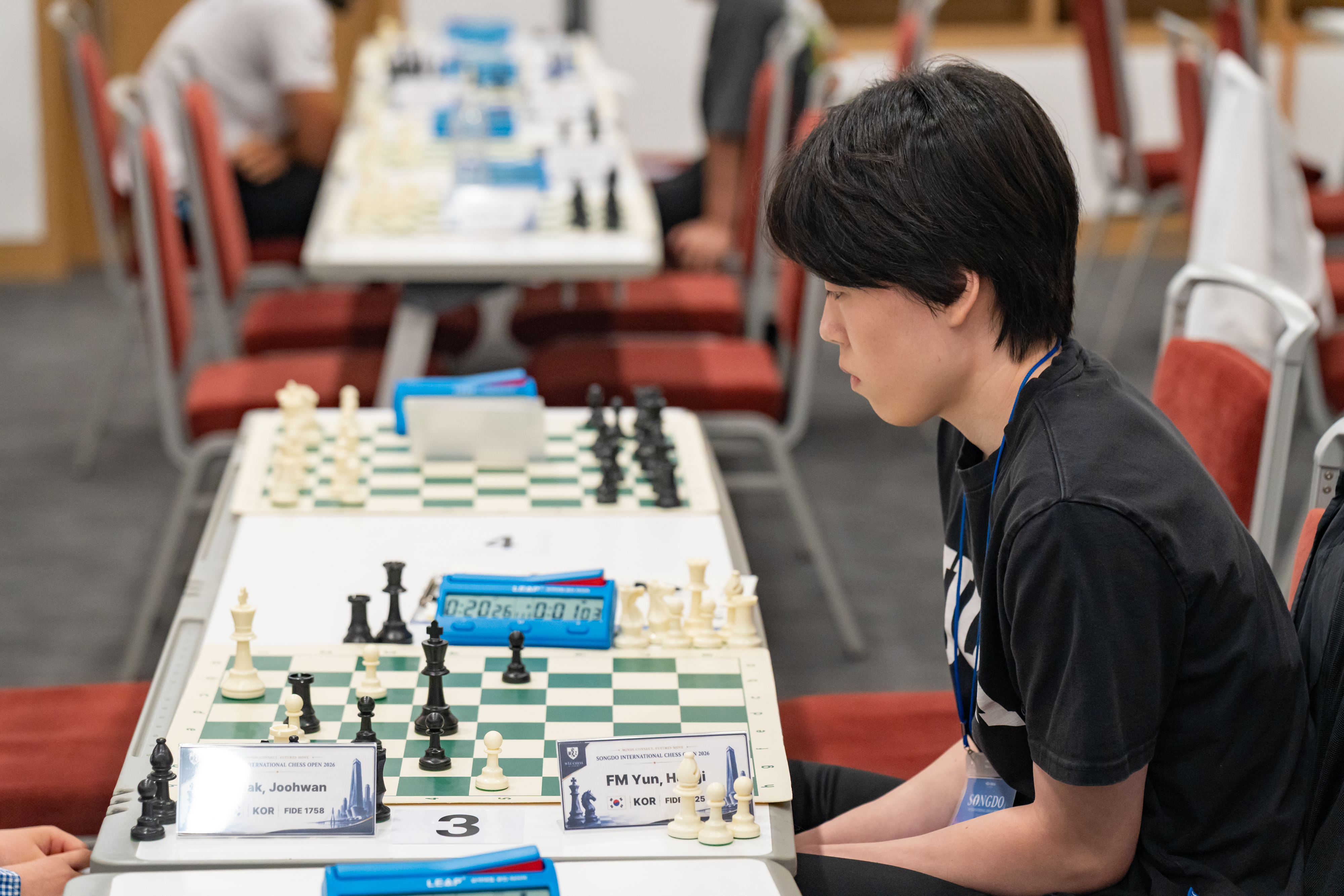 SONGDO INTERNATIONAL CHESS OPEN 2026 KOREA 체스플레이어 포토2